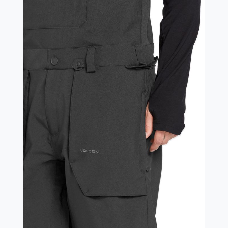 Férfi snowboard nadrág Volcom Roan Bib Overall black 6