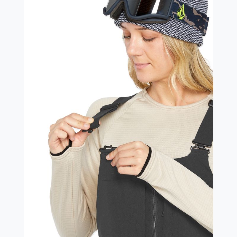 Női snowboard nadrág Volcom Swift Bib overall fekete 6