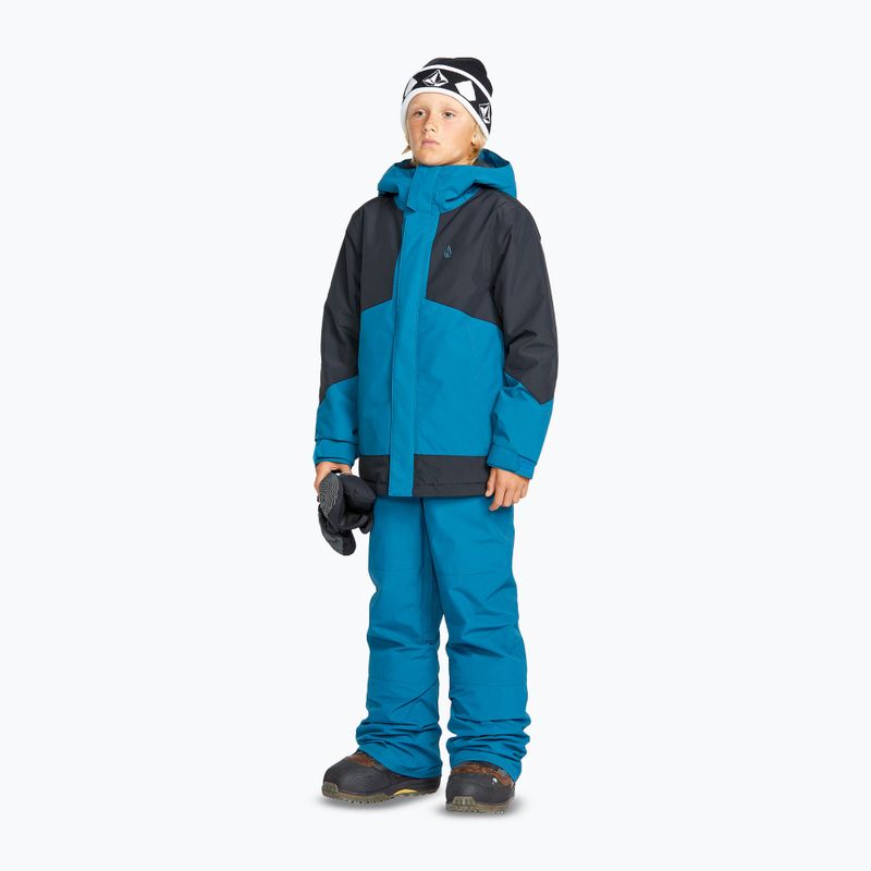 Gyermek snowboard dzseki Volcom Ryder Ins kobalt színű 2