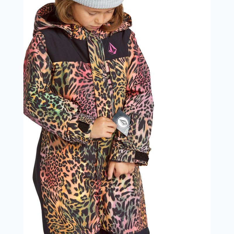 Gyermek snowboard öltöny Volcom Toddler egyrészes savas 4