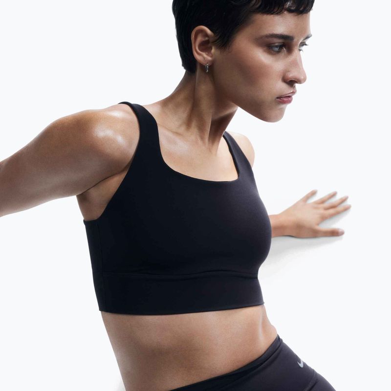 Sportmelltartó Nike Zenvy Medium-Support black/sail 5