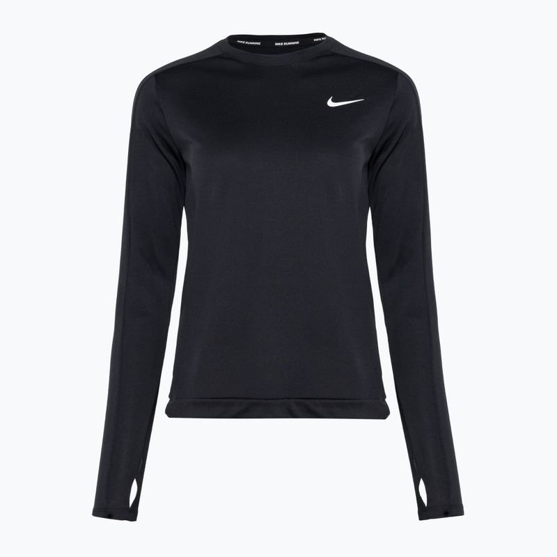 Női Nike Dri-Fit Pacer Crew hosszú ujjú futócipő fekete