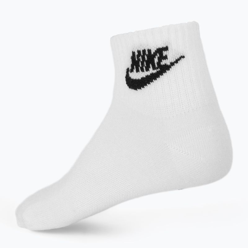 Zokni Nike Everyday Essential 3 pár white/black 2