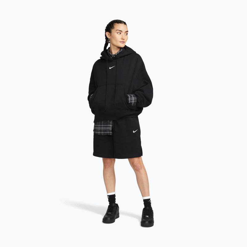 Női pulóver Nike Sportswear Phoenix Fleece Oversized black/sail 2