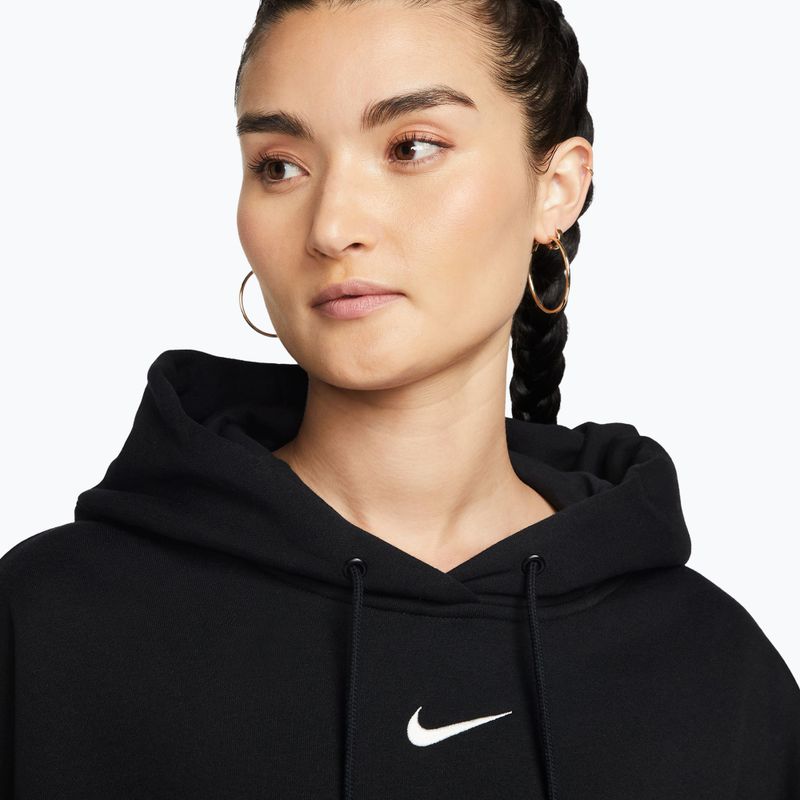 Női pulóver Nike Sportswear Phoenix Fleece Oversized black/sail 5