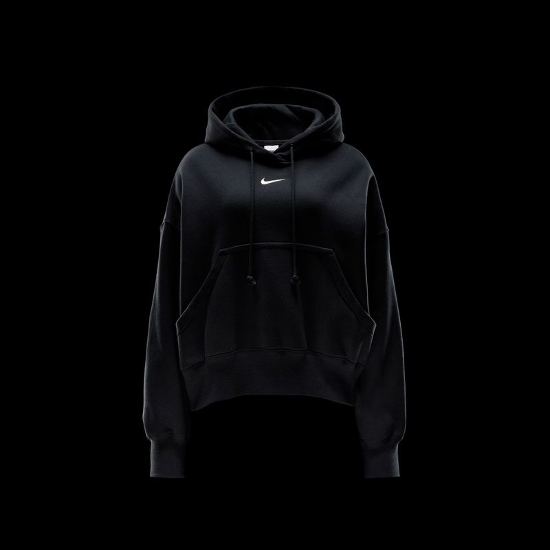 Női pulóver Nike Sportswear Phoenix Fleece Oversized black/sail 9