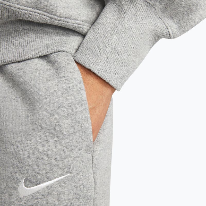 Női pulóver Nike Sportswear Phoenix Fleece Oversized dark grey heather/sail 7