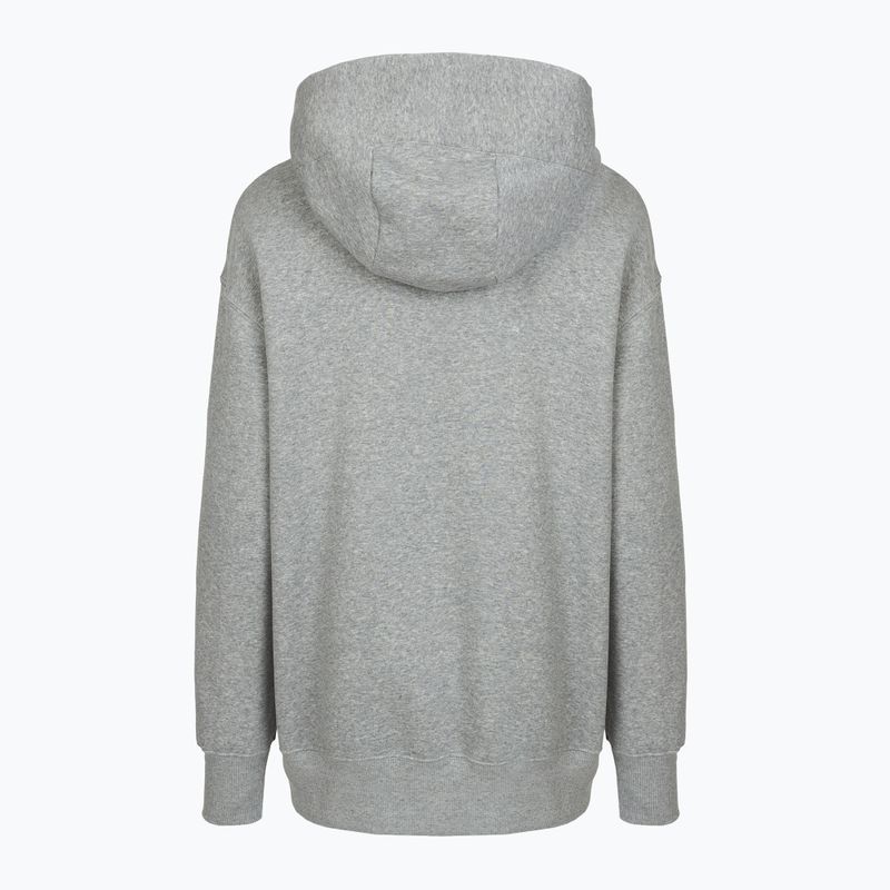 Női pulóver Nike Sportswear Phoenix Fleece Oversized dark grey heather/sail 7