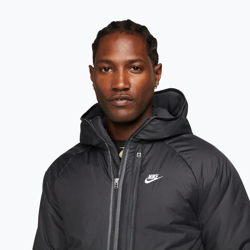 Férfi kabát Nike Sportswear Therma-FIT Repel dark smoke grey/dark smoke grey/white 4