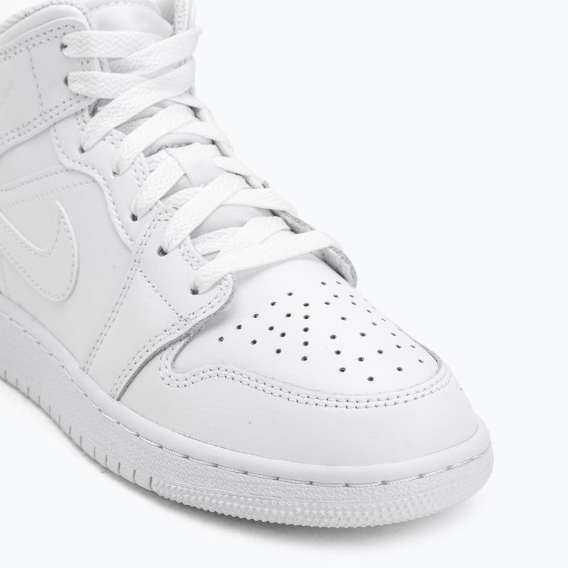 Cipők Jordan 1 Mid white/white/white 7