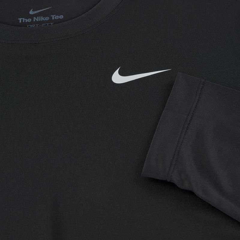 Férfi Nike Dri-FIT Legend hosszú ujjú edzőruha fekete/matte ezüst 8