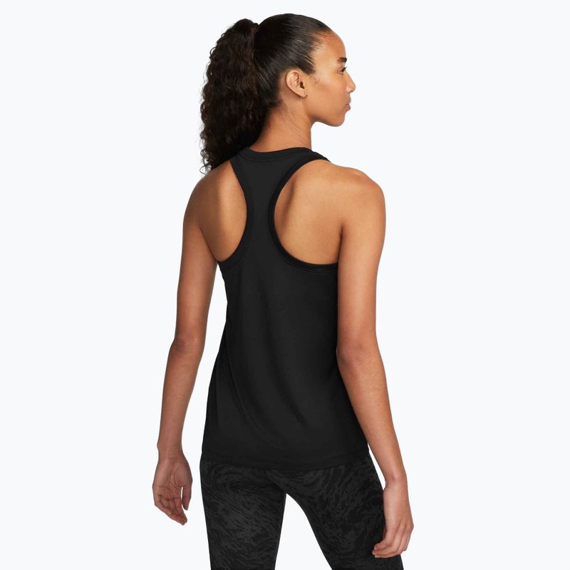 Női sporttrikó Nike Dri-Fit Racerback Tank Top black 3