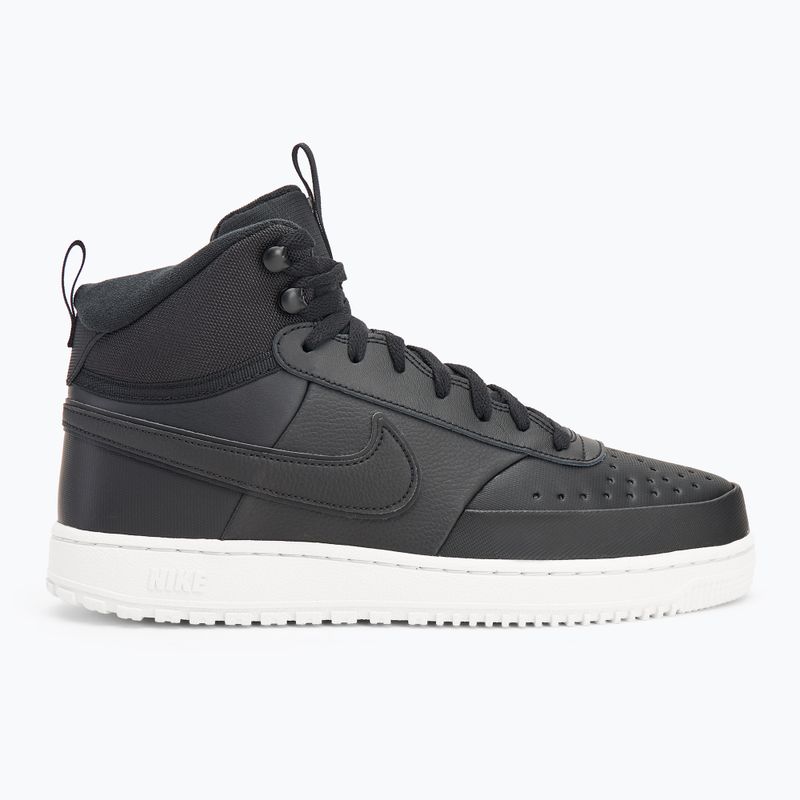 Férfi Nike Court Vision Mid elemi fekete/fantom/fekete cipő 2