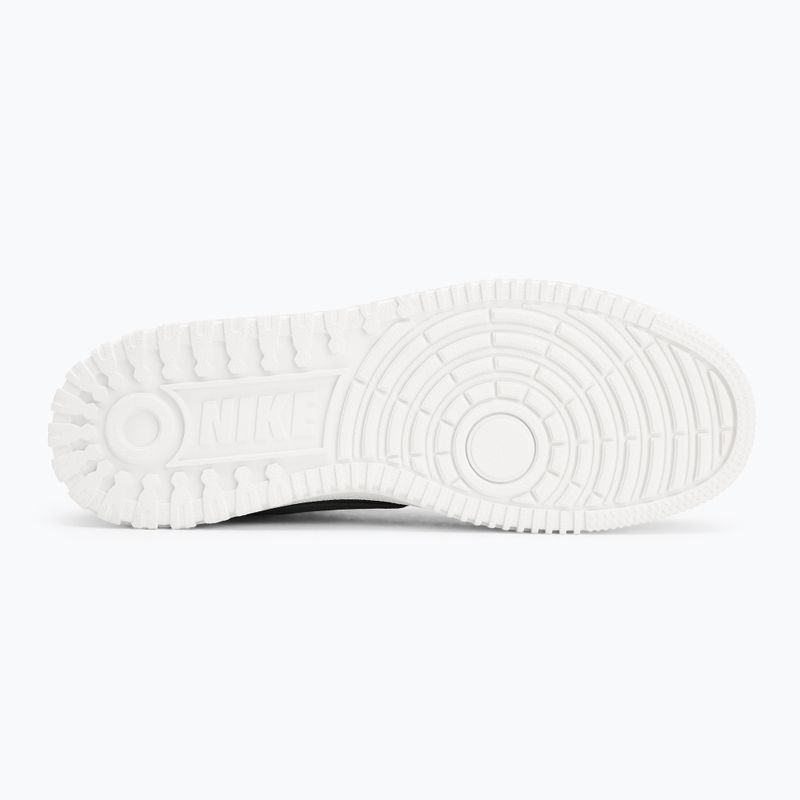 Férfi Nike Court Vision Mid elemi fekete/fantom/fekete cipő 4