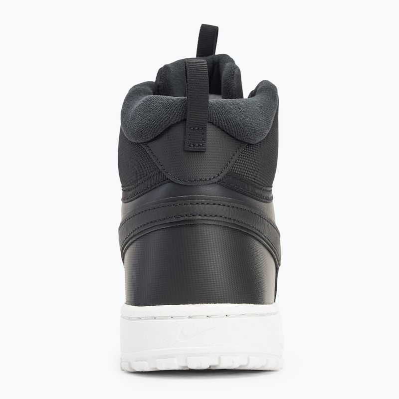 Férfi Nike Court Vision Mid elemi fekete/fantom/fekete cipő 6