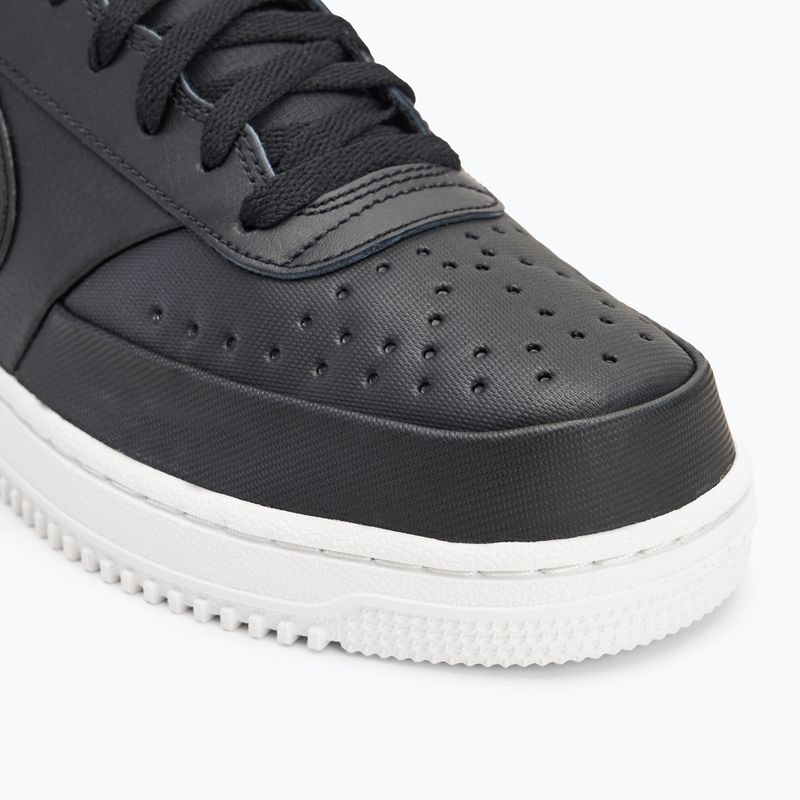 Férfi Nike Court Vision Mid elemi fekete/fantom/fekete cipő 7
