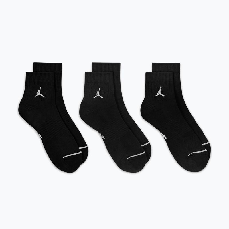 Zokni  Jordan Everyday Ankle 3 pairs black/white 6