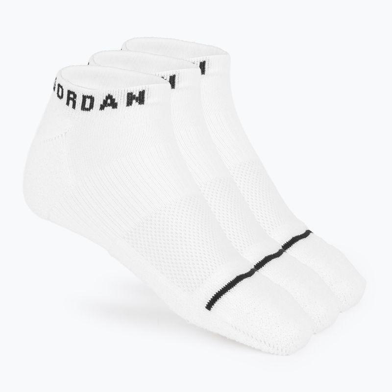 Zoknik Nike Jordan Everyday No-Show 3 pár white/black