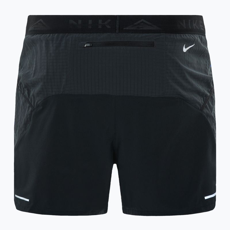 Férfi futónadrág Nike Trial Second Sunrise Dri-Fit black/dark smoke grey/white 2