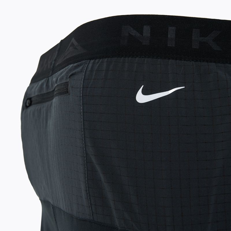 Férfi futónadrág Nike Trial Second Sunrise Dri-Fit black/dark smoke grey/white 3