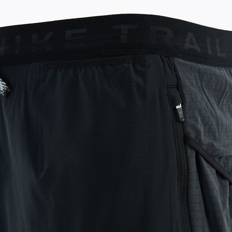 Férfi futónadrág Nike Trial Second Sunrise Dri-Fit black/dark smoke grey/white 5
