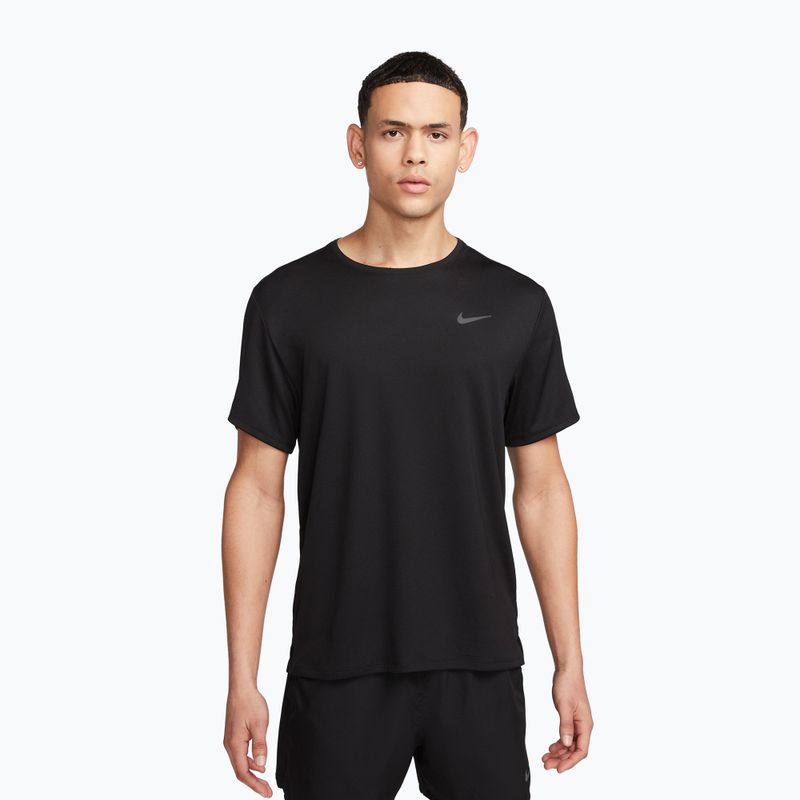 Férfi Nike Miler Dri-Fit UV futópóló fekete