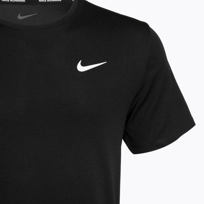 Férfi Nike Miler Dri-Fit UV futópóló fekete 5