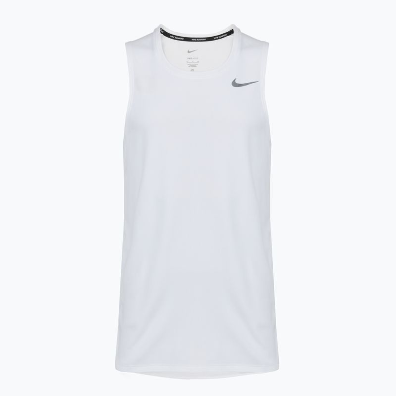 Férfi Nike Dri-Fit Miler fehér futópóló 7