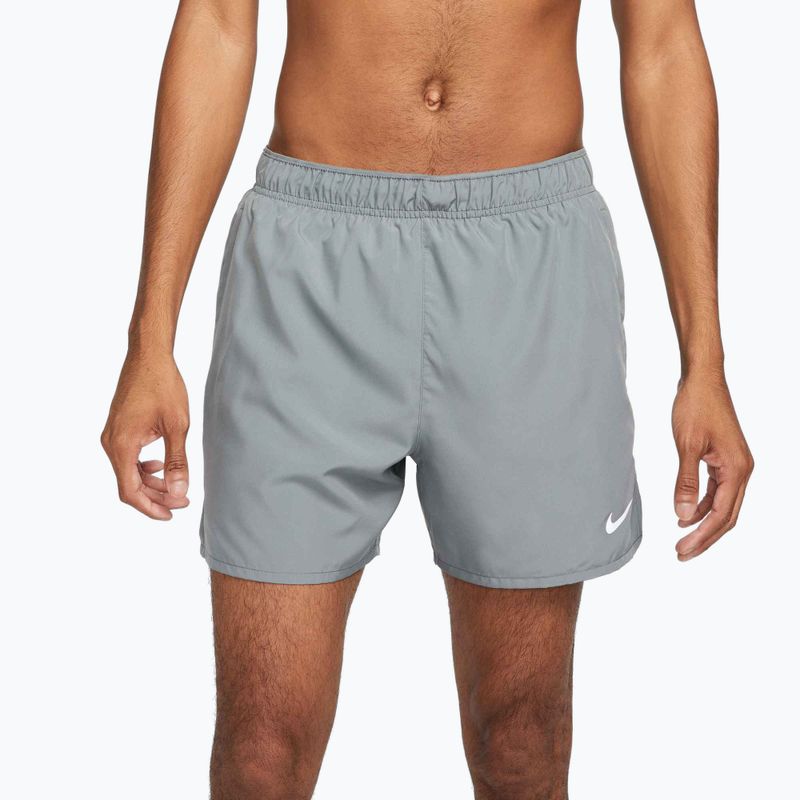 Férfi rövidnadrág Nike Dri-Fit Challenger 7" Brief-Lined smoke grey/smoke grey/black 3