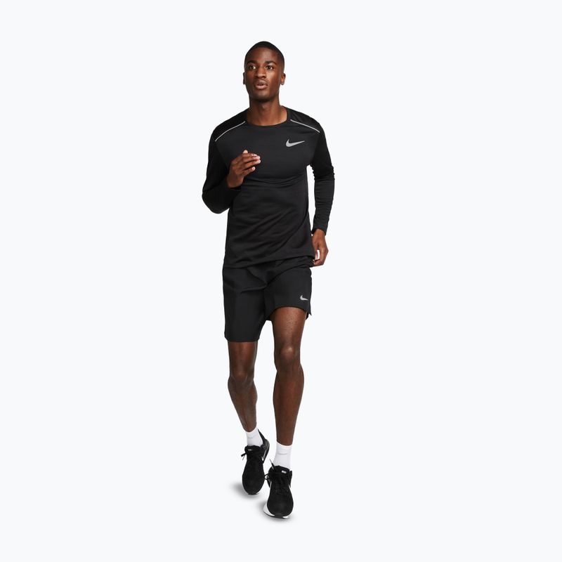 Férfi rövidnadrág Nike Dri-Fit Challenger 9" bélés nélküli black/black/black 2