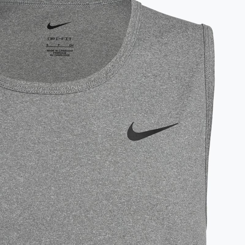 Nike Dri-Fit Hyverse füstszürke/fekete/szőr/fekete férfi tréning felső 3