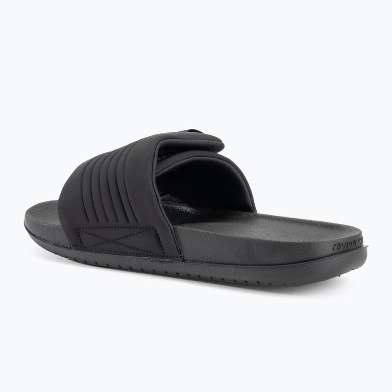 Férfi Nike Offcourt Adjust flip-flopok fekete/fekete/fehér 3