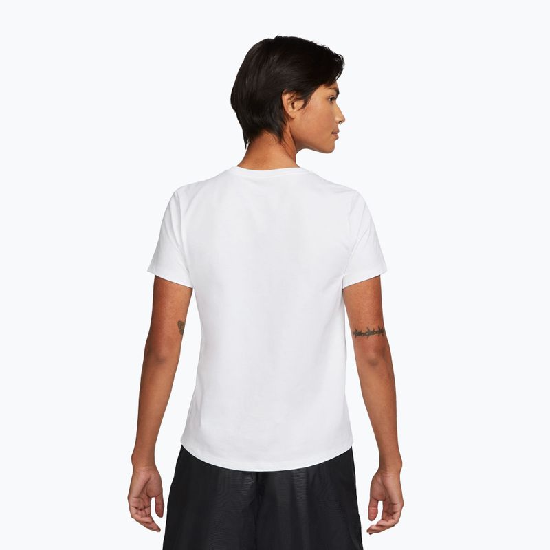 Női póló Nike Sportswear Club Essentials Logo white/black 3