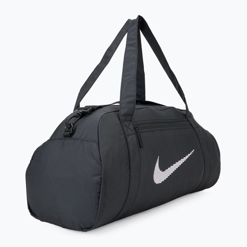 Női sporttáska Nike Gym Club 24 l black/black/white 2