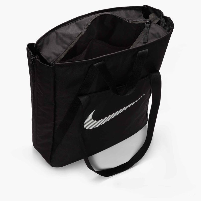 Női edzőtáska Nike Gym 28 l fekete/fekete/fehér 5