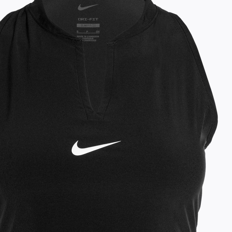 Teniszes egyberuha Nike Dri-Fit Advantage black/white 3