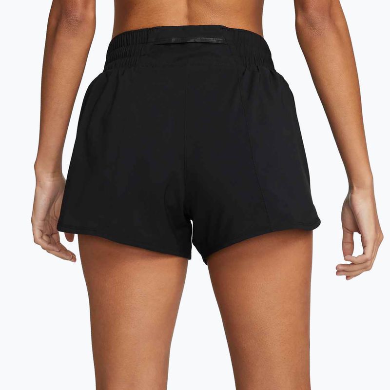 Női rövidnadrág Nike One Dri-Fit 3" fekete 4