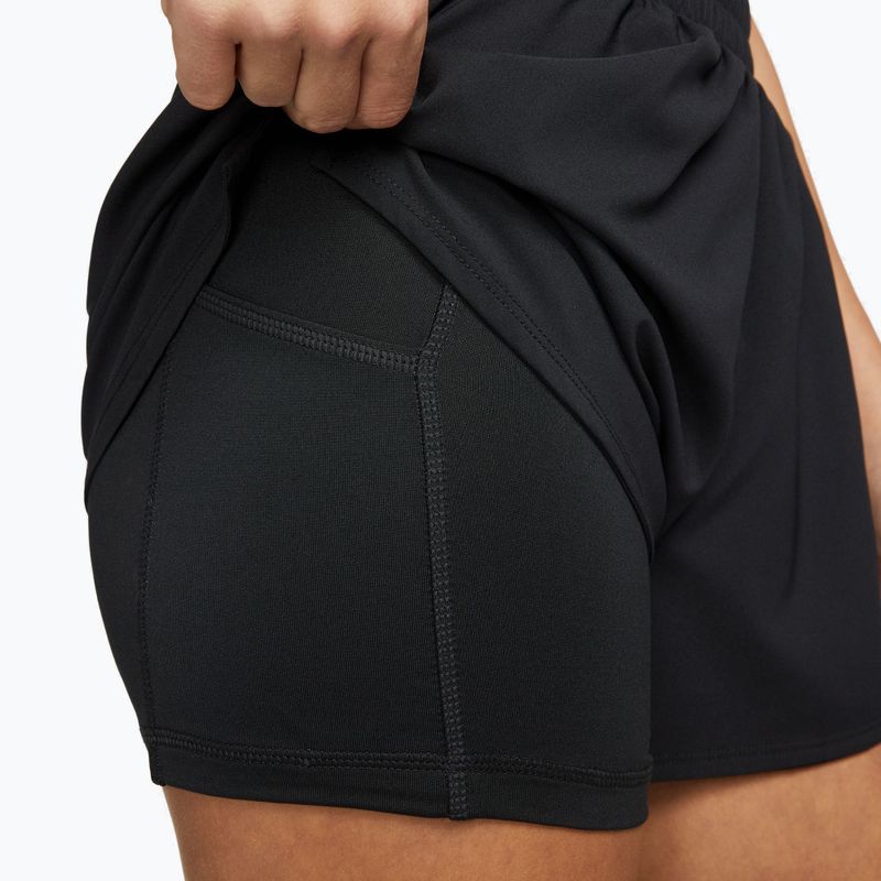 Női rövidnadrág Nike One Dri-Fit High-Waisted 3" 2In1 fekete 5