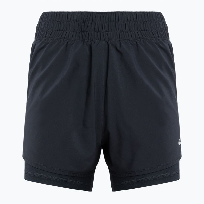 Női rövidnadrág Nike One Dri-Fit High-Waisted 3" 2In1 fekete