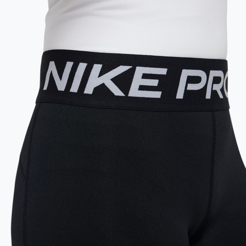 Gyerek rövidnadrág Nike Pro Dri-Fit 5" carbon black/white 5
