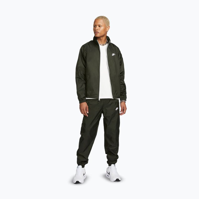 Férfi melegítő Nike Sportswear Club Lined Woven sequoia/white 2