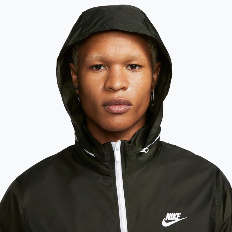 Férfi melegítő Nike Sportswear Club Lined Woven sequoia/white 5
