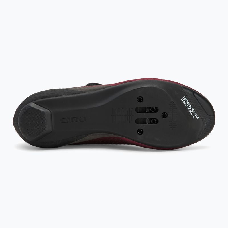 Női országúti cipő Giro Cadet Carbon ano dark cherry sötét cseresznye 4