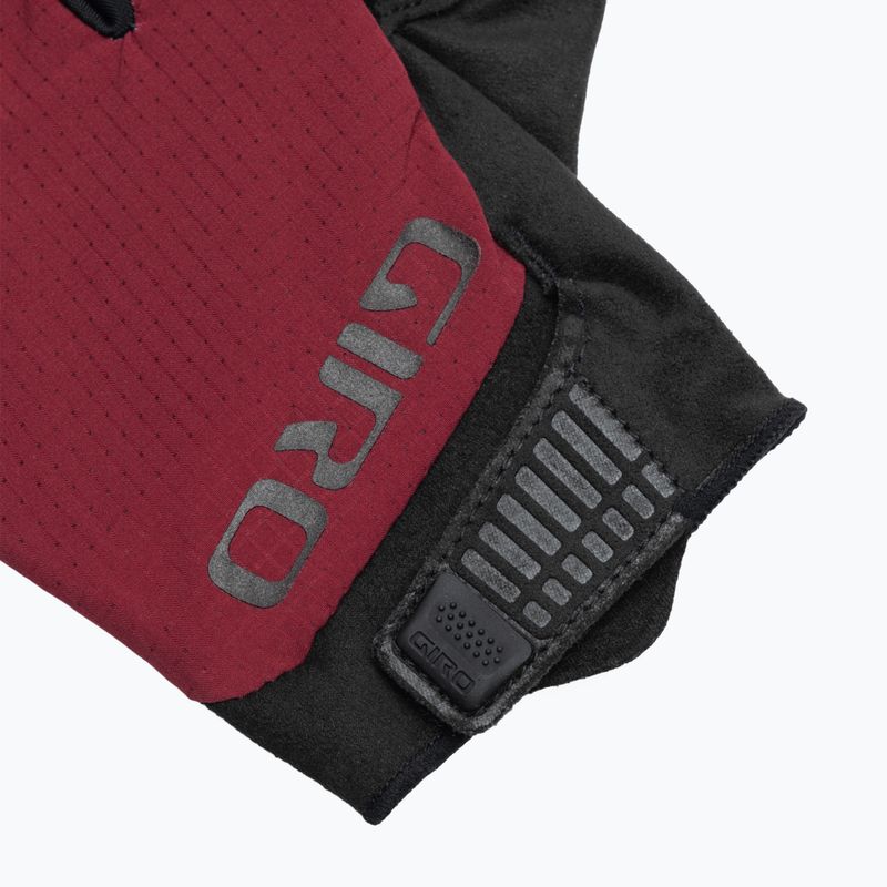 Férfi kerékpáros kesztyű Giro Bravo Gel II ox piros 4