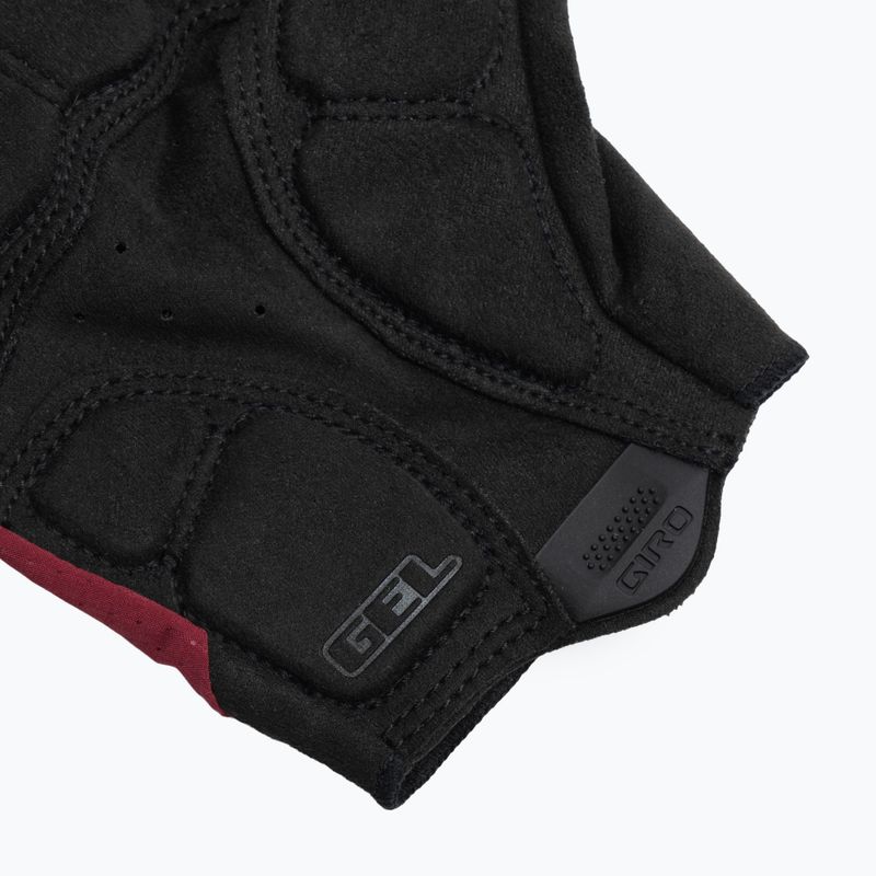 Férfi kerékpáros kesztyű Giro Bravo Gel II ox piros 6