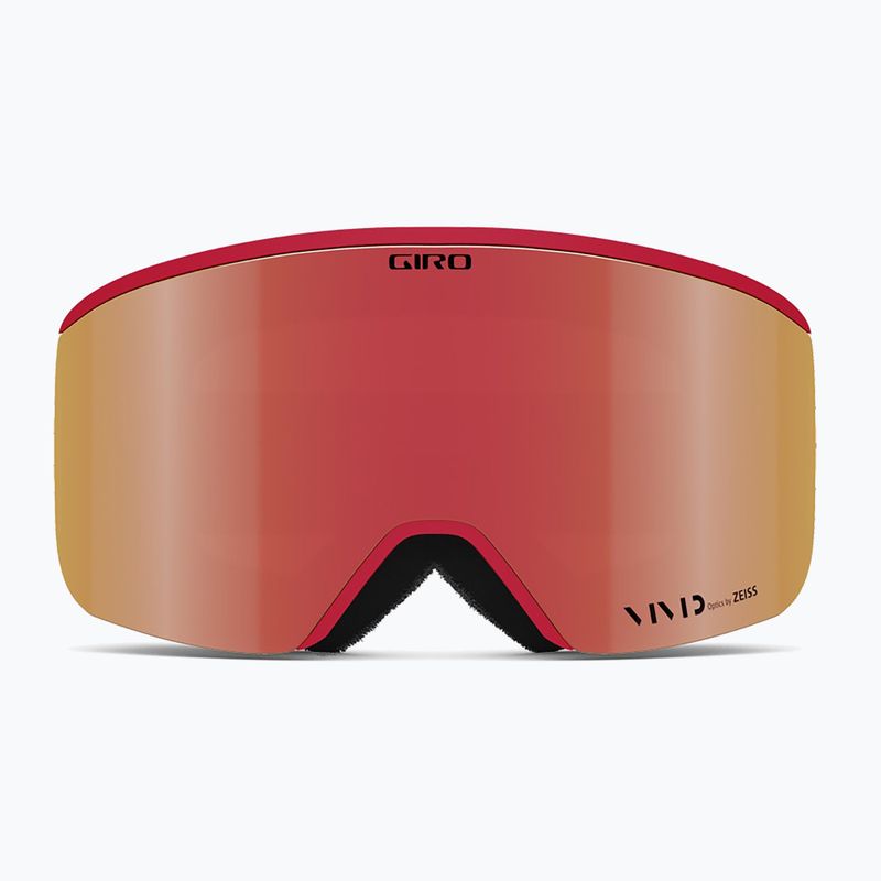 Gogle narciarskie Giro Axis red&black thirds/ember/infrared 3