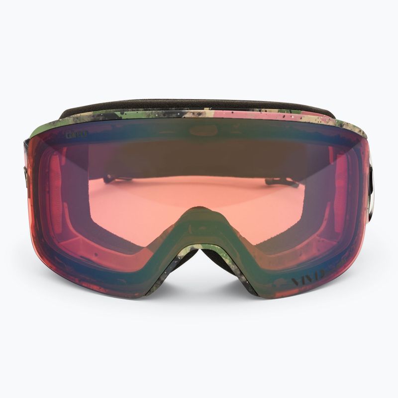 Gogle narciarskie Giro Axis green marble/petrol/infrared 3