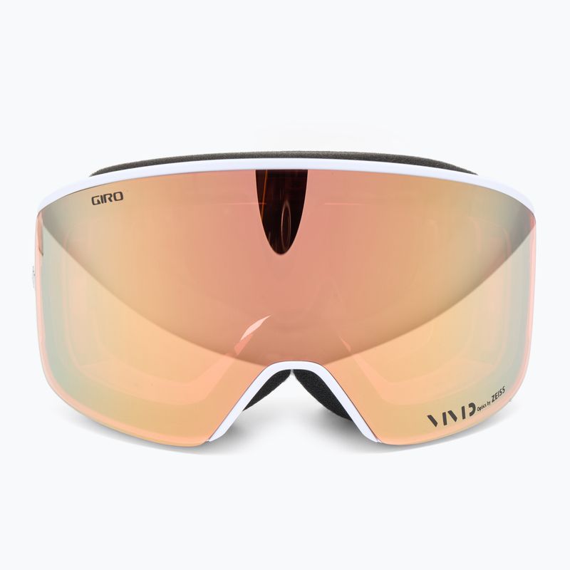 Gogle narciarskie női Giro Ella white lx stripe/rose gold/infrared 3