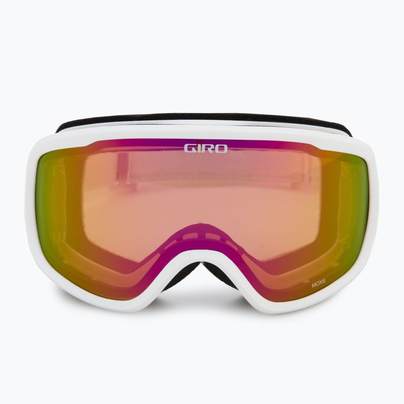 Gogle narciarskie női Giro Moxie white & grey chute/ amber pink/ yellow 3