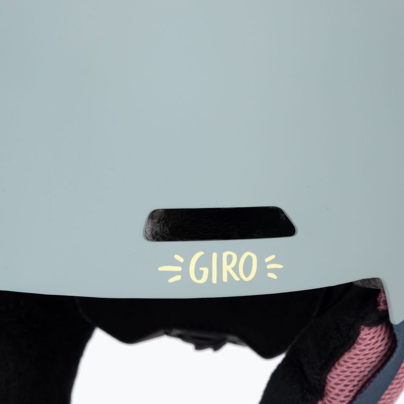 Gyerek sísisak Giro Crue matte light blue namuk 7